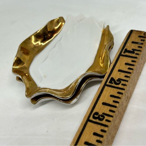 Shafford TEA BAG DISH, RING TRINKET DISH, SALT CELLAR MANY USES VINTAGE 1960’s - Picture 5 of 7